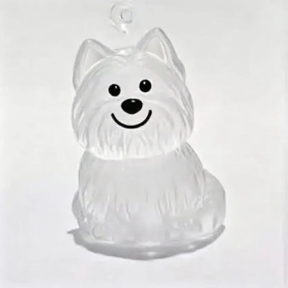Dog Memorial Keychain with Fur Keepsake Compartment