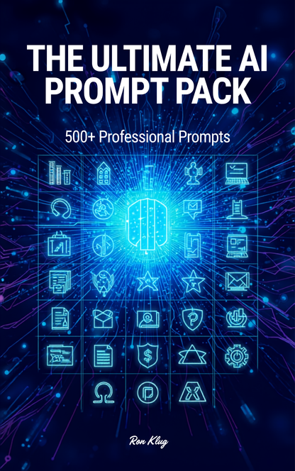 The Ultimate AI Prompt Pack — 500+ Professional Prompts