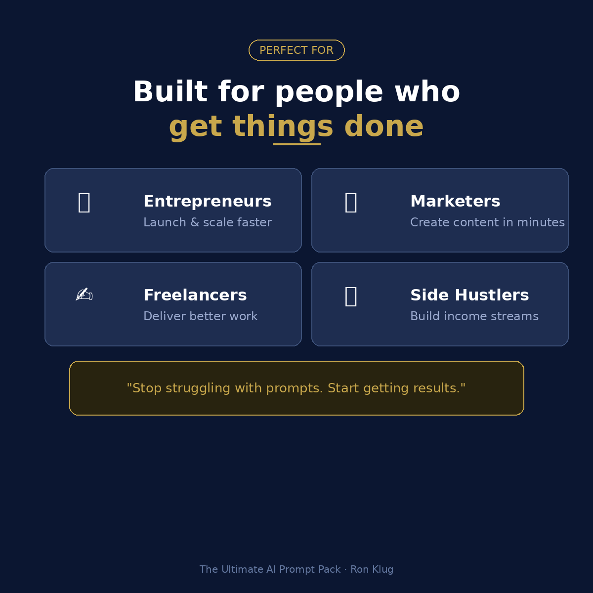 The Ultimate AI Prompt Pack — 500+ Professional Prompts