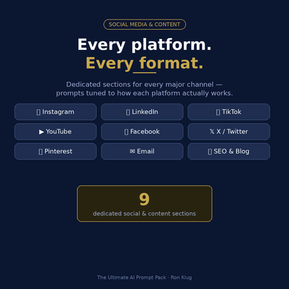 The Ultimate AI Prompt Pack — 500+ Professional Prompts